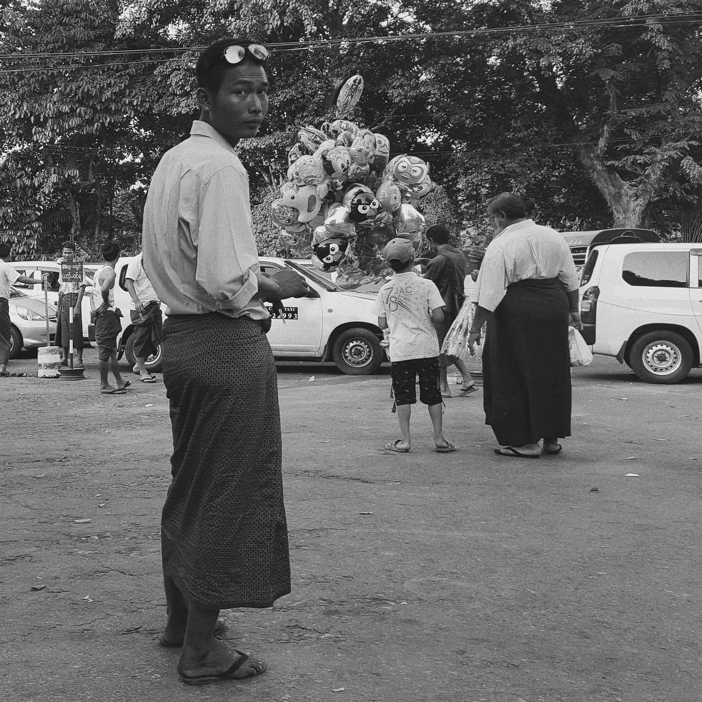 Longyi in Myanmar, Near and Far